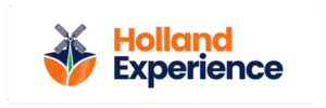Holland Experience Logo white background